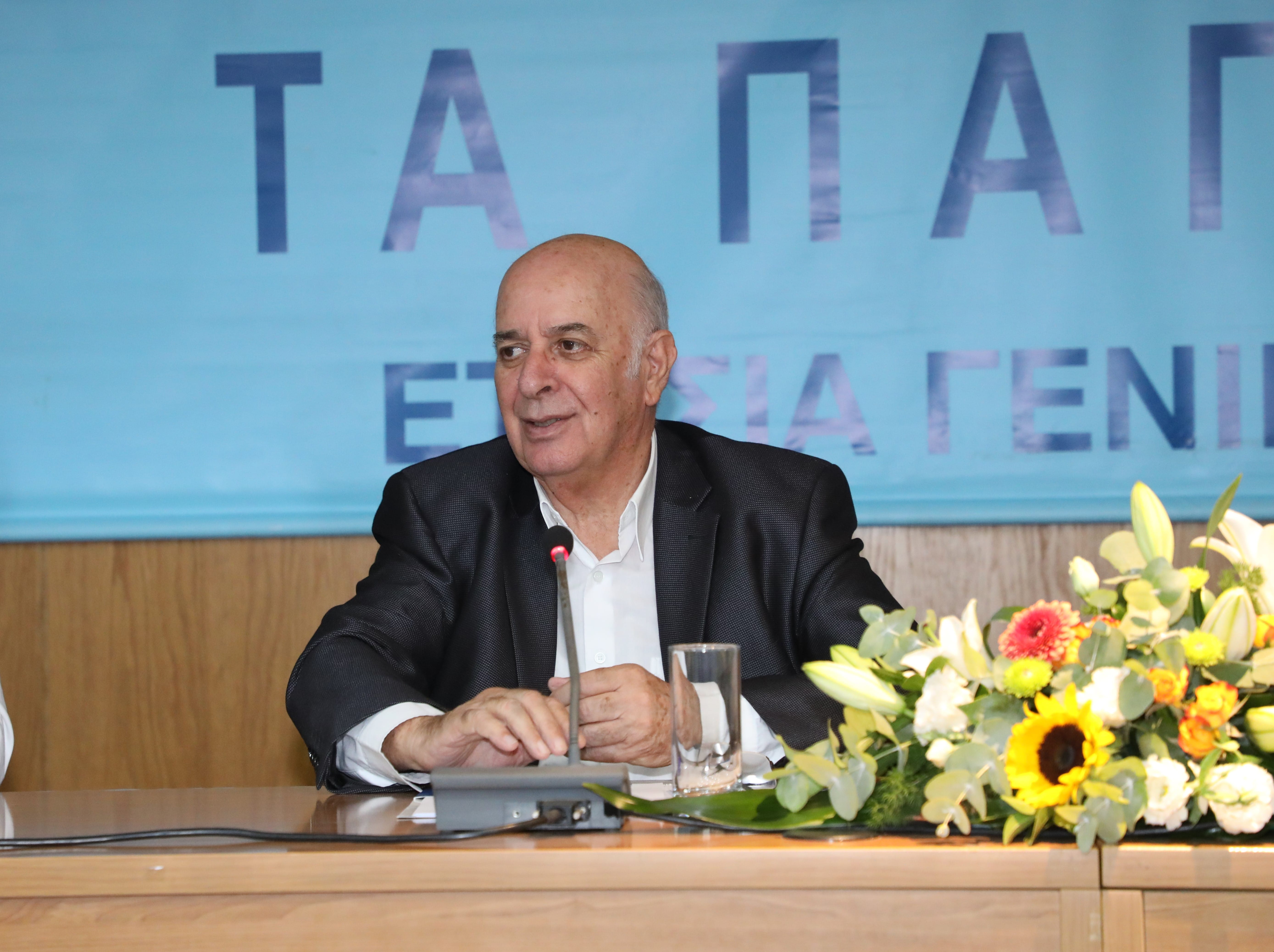 Ο Δώρος Ιωαννίδης, πρόεδρος ΓΣΠ