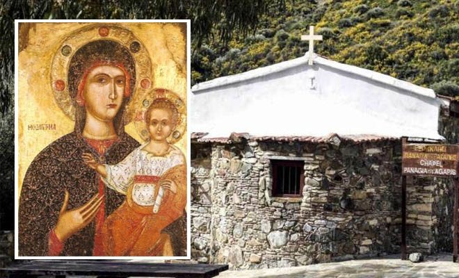 Η «Παναγία της Αγάπης» είναι ένα γραφικό εκκλησάκι αφιερωμένο στην αληθινή αγάπη και τον έρωτα, μοναδικό στην Κύπρο και παγκοσμίως με αυτή την ονομασία.