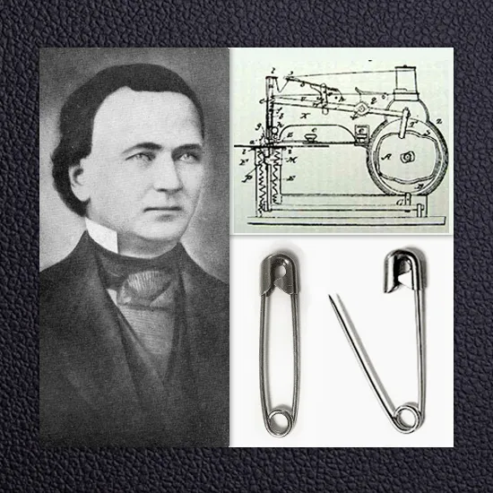 Η εφεύρεση της ταπεινής παραμάνας από τον Walter Hunt