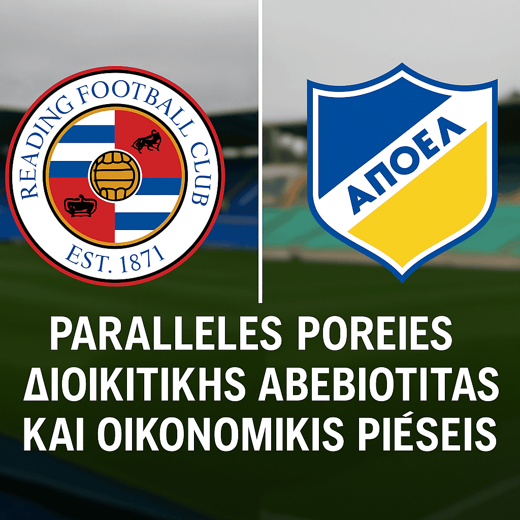 Reading FC και ΑΠΟΕΛ: Παράλληλες Πορείες Διοικητικής Αβεβαιότητας και Οικονομικής Πίεσης