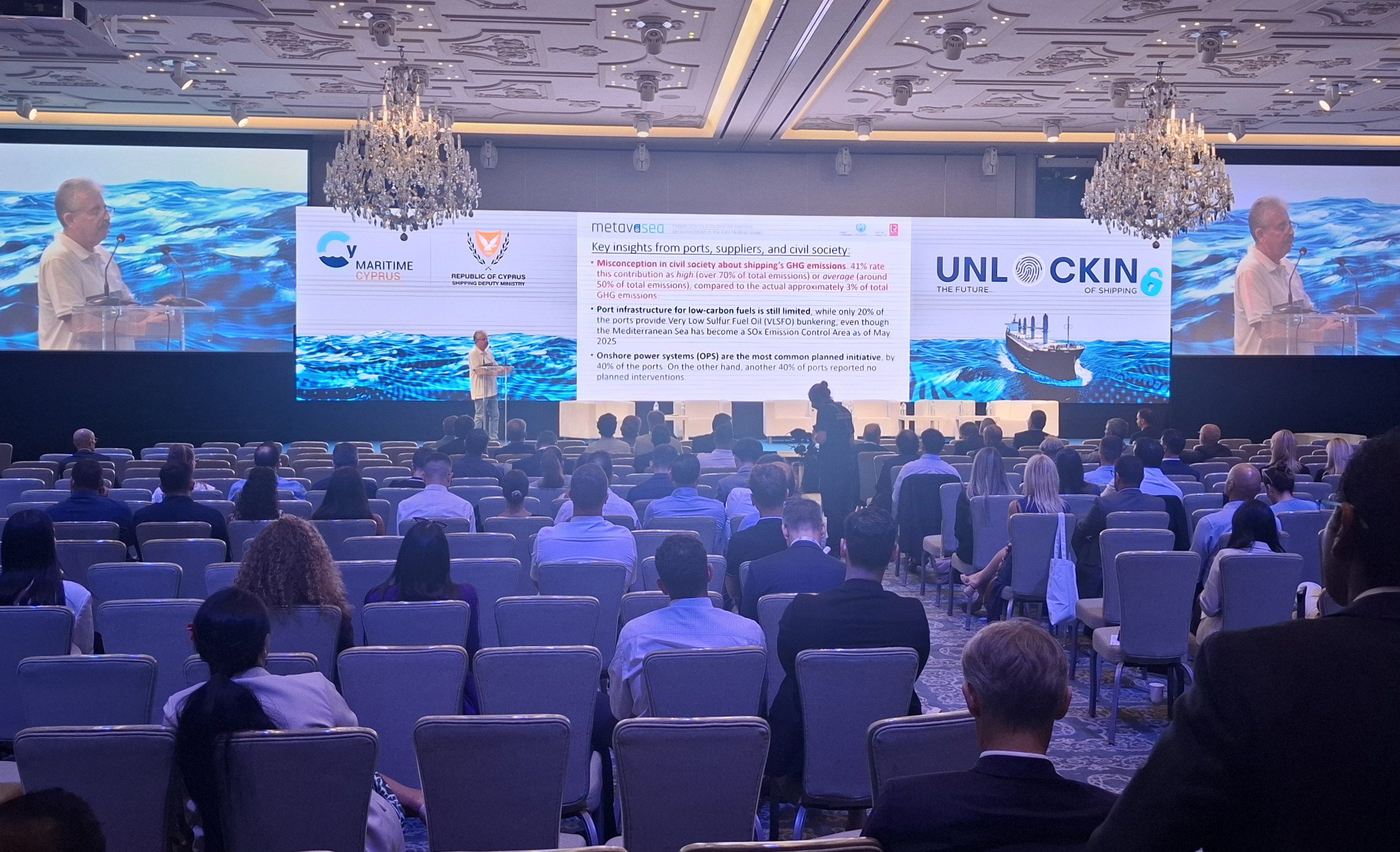 Η CYMEPA παρουσίασε το έργο METAVASEA στο Maritime Cyprus 2025