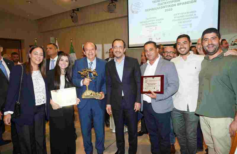 Στη Medochemie ο «Χρυσός Κέδρος» των Παγκύπριων Περιβαλλοντικών Βραβείων